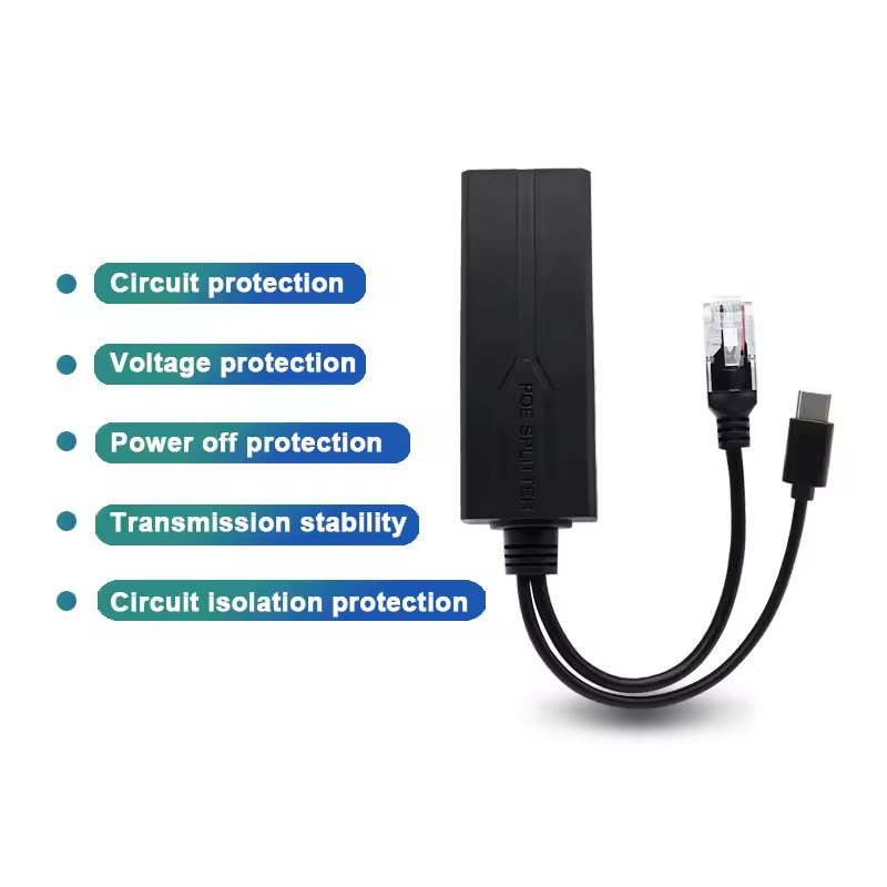 POE Splitter 48V to 5V Micro U - đánh giá và giá Power Over Ethernet