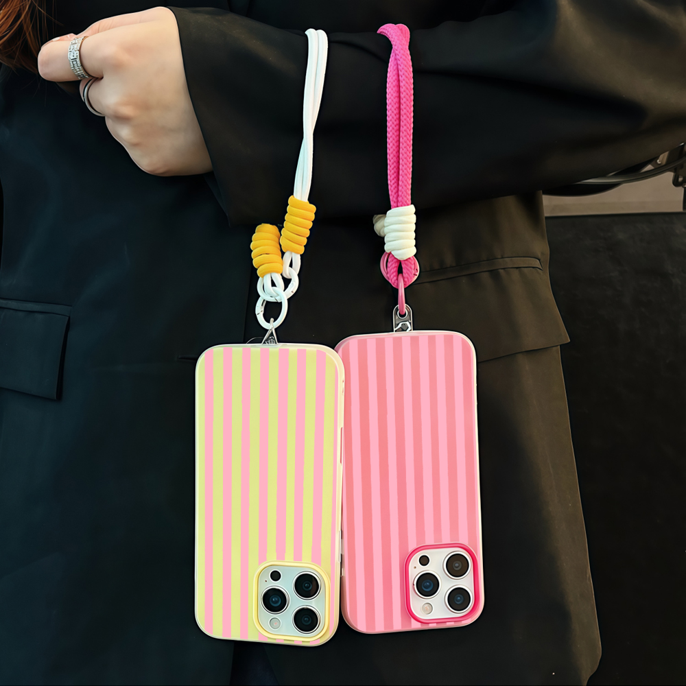 Minimalist Pink striped Jelly  - đánh giá và giá Receipt Printer Thermal