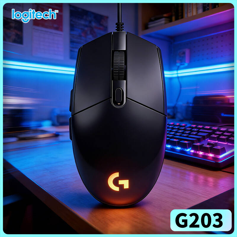 Logitech G203 LIGHTSYNC Wired  - đánh giá và giá Logitech Mouse G203